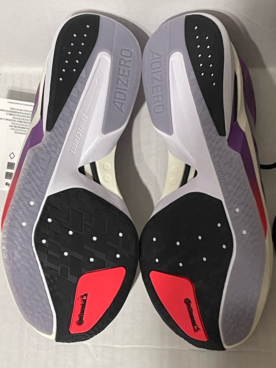 Adidas Adizero Boston 13 - M6.5/W7.5 - Purple Burst/Silver Metallic - NIB main image 4